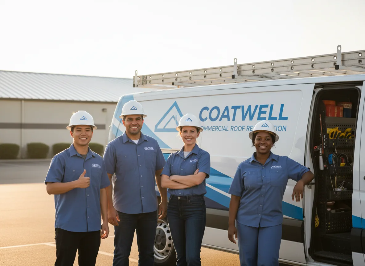 Commercial roof coating company in Brighton, MI